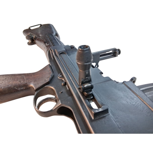 248 - A Deactivated 1955 British Bren Mk3 Light Machine Gun. This .303 calibre beast has a tripod and remo... 