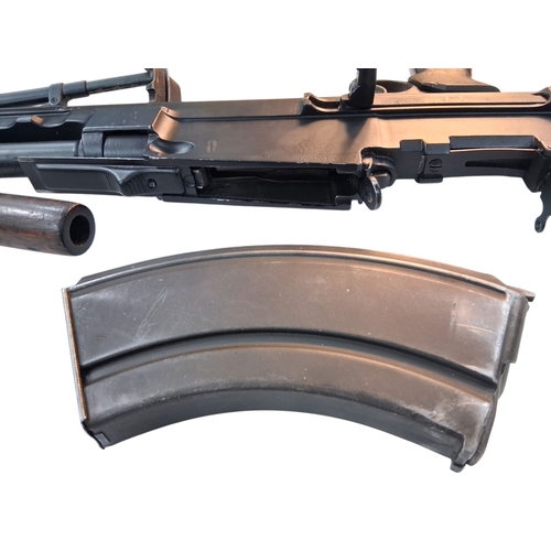 248 - A Deactivated 1955 British Bren Mk3 Light Machine Gun. This .303 calibre beast has a tripod and remo... 