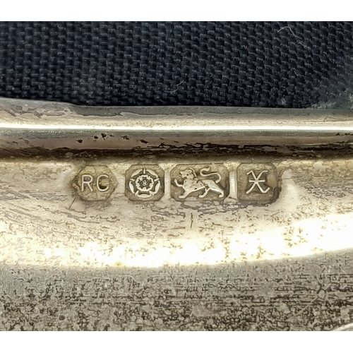 1156 - A Sterling Silver Carrs of Sheffield Picture Frame. 22 x 20cm.