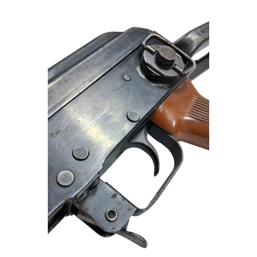 839 - A Deactivated Vintage Chinese Model 56 Assault Rifle. 7.62 x 39 calibre. Bakelite furniture. Folding... 