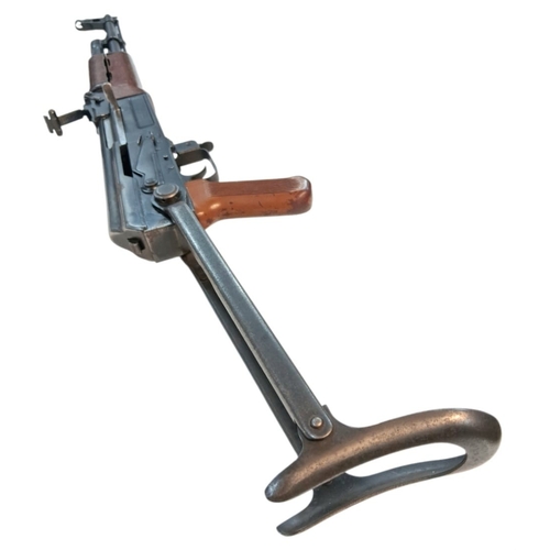 839 - A Deactivated Vintage Chinese Model 56 Assault Rifle. 7.62 x 39 calibre. Bakelite furniture. Folding... 