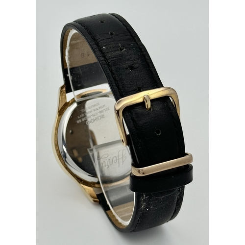 1384 - A Good Example Gold Tone Henry of London Date Chronograph Watch- 39mm Case.