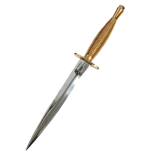 838 - Modern Presentation Dagger with S.A.S Logo.