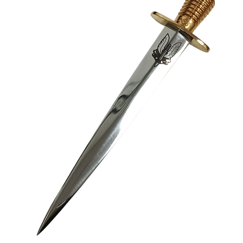 838 - Modern Presentation Dagger with S.A.S Logo.