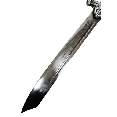 257 - 3rd Reich RAD Reichsarbeitsdienst (Labour Service) Officers Hewer Dagger by Eickhorn. All original w... 