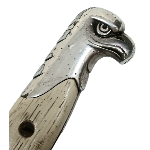 257 - 3rd Reich RAD Reichsarbeitsdienst (Labour Service) Officers Hewer Dagger by Eickhorn. All original w... 