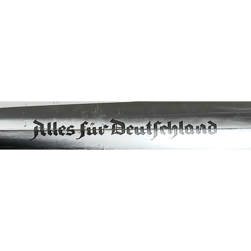 279 - A very rare early Prototype model 1933 SA (Sturmabteilung) service dagger by Carl Eickhorn as denote... 
