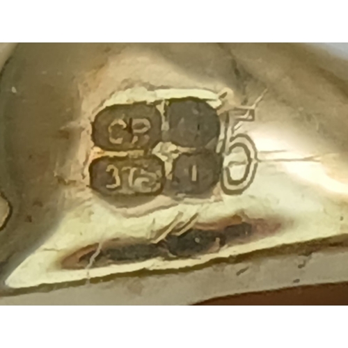 35 - Beautiful 9 CARAT GOLD OVAL PENDANT , Absolutely Smothered in DIAMONDS. 3.6 Grams. Approx 2.8 cm Dro... 