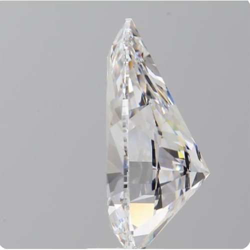 1457 - A 4.05ct Pear Shape Cut Lab-Grown Diamond. Colour D, clarity VS2. IGI certified. Cert no:  LG7375056... 