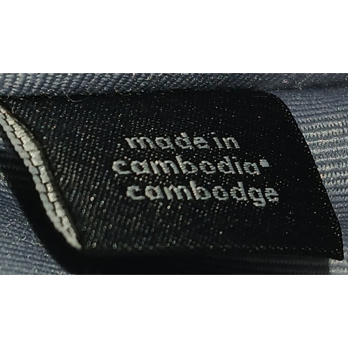 907 - A Couch Multi-Colour Leather Shoulder Bag. Removable, adjustable shoulder strap. Open exterior compa... 