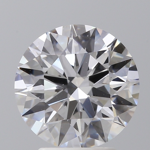 1054 - A 2.6ct Round Brilliant Cut Lab-Grown Diamond. Colour D, clarity VS1. IGI certified. Cert no: LG7325... 