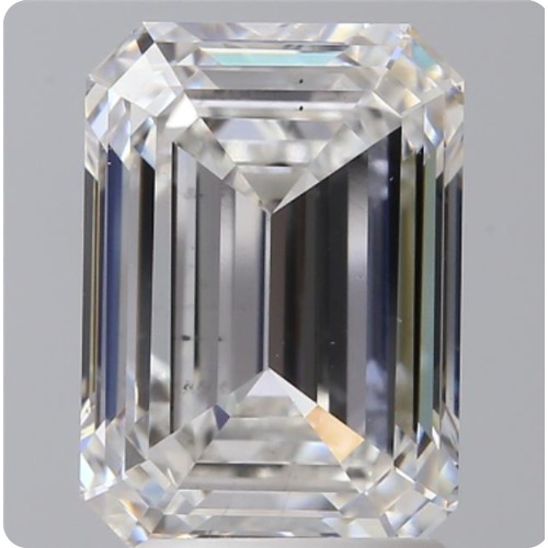 1675 - A 3.01ct Emerald Cut Lab-Grown Diamond. Colour D, clarity VS2. IGI certified. Cert no: LG731526949. ... 
