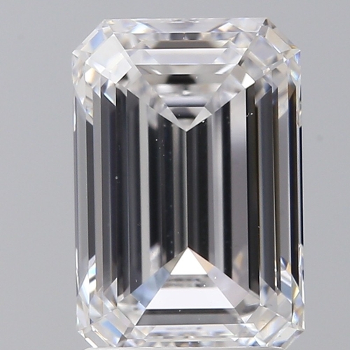 1696 - A 2.17ct Emerald Cut Lab-Grown Diamond. Colour D, clarity VS1. IGI certified. Cert no: LG712564986. ... 
