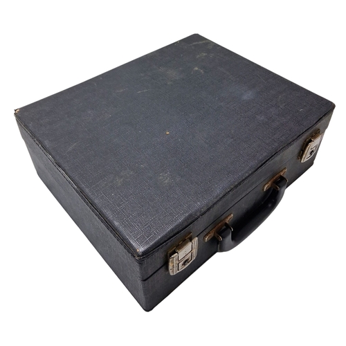 90 - A Beeson Professional Grade Silver Toned Cornet. In good condition. Comes with original fitted case.... 