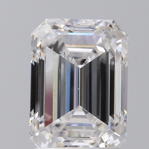 1766 - A 2.11ct Emerald Cut Lab-Grown Diamond. Colour D, clarity VS2. IGI certified. Cert no: LG731542813. ... 