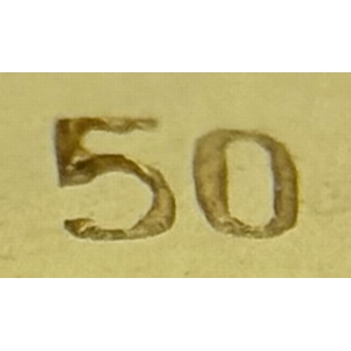 1432 - An 18K Yellow Gold, Diamond Channel Set Ring. 14 diamonds - 0.50ctw. Size N. 5.4g.