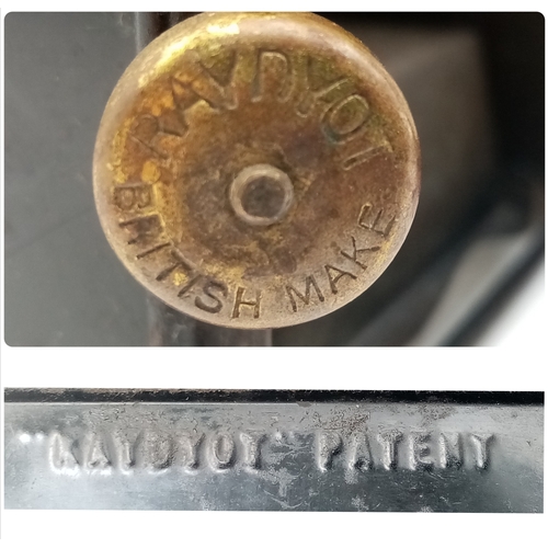 1093 - A WW2 Period (1940’s) Metal Railway Lamp. 25cm Tall. 11cm Wide. A true vintage piece, ideal for WW2 ... 