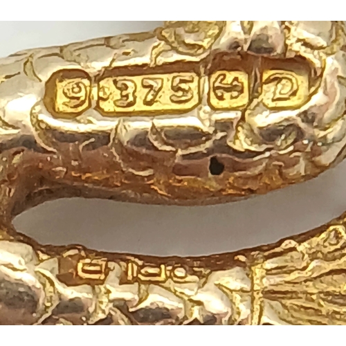 656 - A 9K YELLOW GOLD MERMAID CHARM / PENDANT  1.3G. Ref: SC 7017