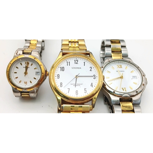 42 - Selection of  Ladies and Gents WRISTWATCHES to be sold as spares and repairs, although some may only... 