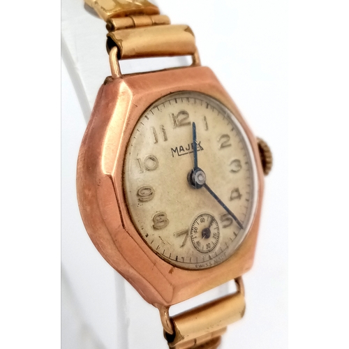 48 - A 1940'S 9K GOLD 