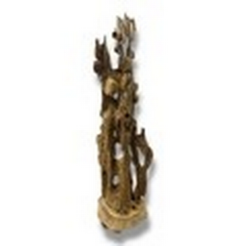 1078 - A Natural Agarwood Root abstract Sculpture. The natural agarwood fragrance is well known for its pur... 