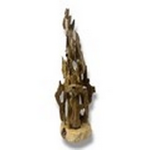 1078 - A Natural Agarwood Root abstract Sculpture. The natural agarwood fragrance is well known for its pur... 