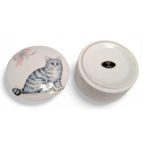 1118 - A Collection of Vintage Trinket Pots. All in good condition.