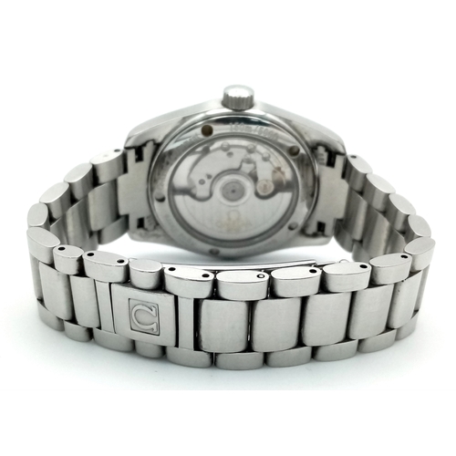 26 - An Omega Seamaster Aqua Terra Automatic Gents Watch. Stainless steel bracelet and case - 37mm. Silve... 