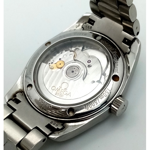 26 - An Omega Seamaster Aqua Terra Automatic Gents Watch. Stainless steel bracelet and case - 37mm. Silve... 