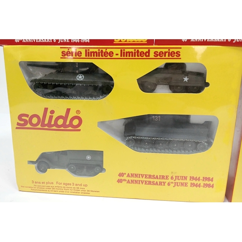 solido coffret A collection militaire 6 juin 1944-1984 half-track Destroyer Tige | eBay