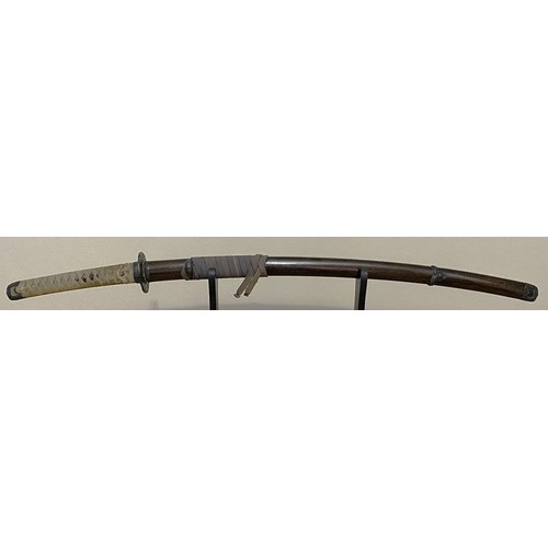 1 - A Japanese Sword in Fine Handachi Mounts. A fine Edo period handachi koshirae with all six fitting m... 