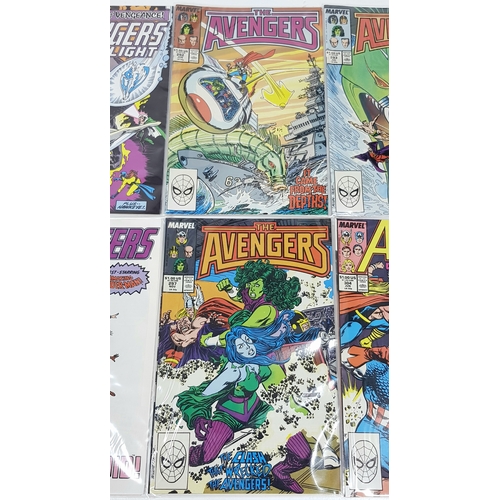 10 - Ten Marvel Avengers Comics - Most Being in Very Fine to Very Fine Plus Grade. All individually wrapp... 