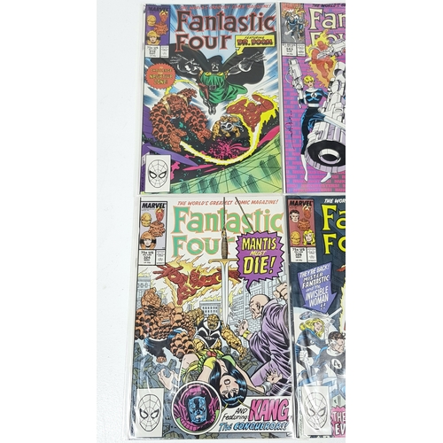 12 - Ten Marvel Fantastic Four Comics - Most Being in Very Fine to Very Fine Plus Grade. All individually... 