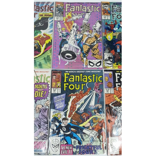 12 - Ten Marvel Fantastic Four Comics - Most Being in Very Fine to Very Fine Plus Grade. All individually... 
