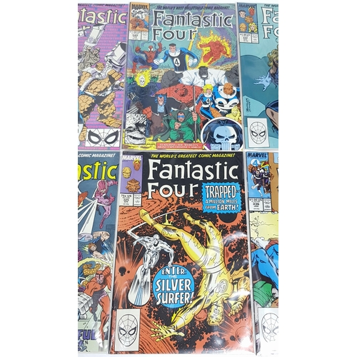 12 - Ten Marvel Fantastic Four Comics - Most Being in Very Fine to Very Fine Plus Grade. All individually... 