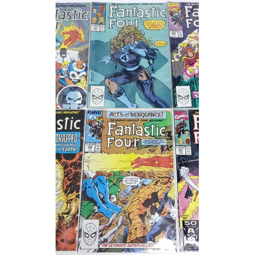 12 - Ten Marvel Fantastic Four Comics - Most Being in Very Fine to Very Fine Plus Grade. All individually... 
