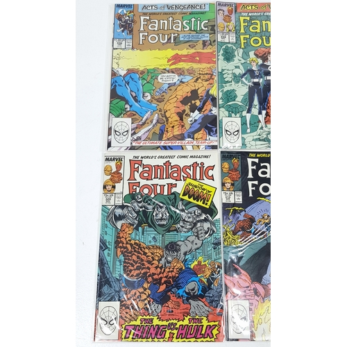 13 - Ten Marvel Fantastic Four Comics - Most Being in Very Fine to Very Fine Plus Grade. All individually... 