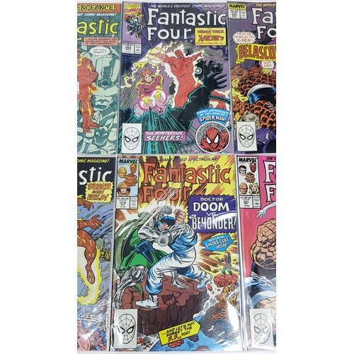 13 - Ten Marvel Fantastic Four Comics - Most Being in Very Fine to Very Fine Plus Grade. All individually... 