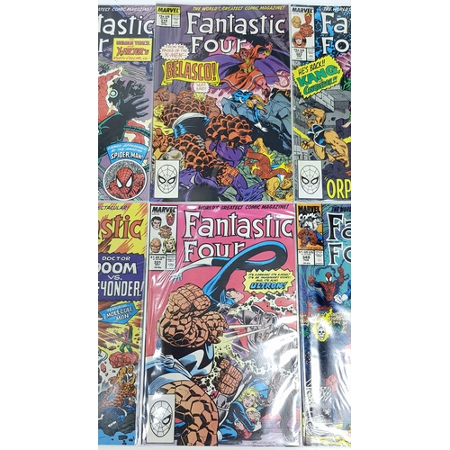 13 - Ten Marvel Fantastic Four Comics - Most Being in Very Fine to Very Fine Plus Grade. All individually... 