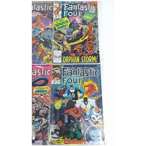 13 - Ten Marvel Fantastic Four Comics - Most Being in Very Fine to Very Fine Plus Grade. All individually... 