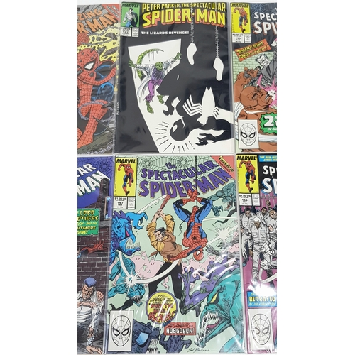 17 - Ten Marvel Spiderman Comics - Most Being in Very Fine to Very Fine Plus Grade. All individually wrap... 