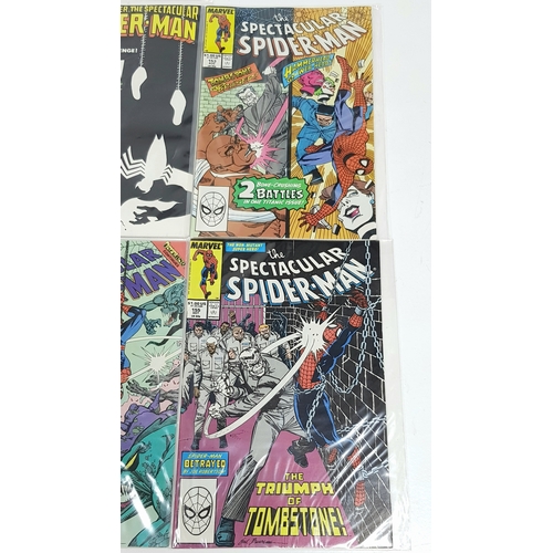17 - Ten Marvel Spiderman Comics - Most Being in Very Fine to Very Fine Plus Grade. All individually wrap... 