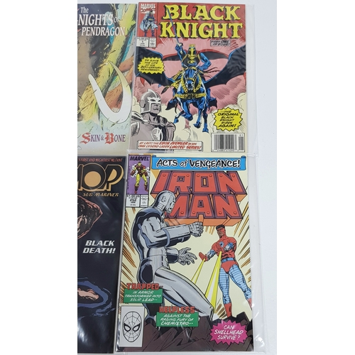 18 - Ten Marvel Mixed Comics - Most Being in Very Fine to Very Fine Plus Grade. All individually wrapped ... 