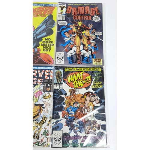 19 - Ten Marvel Mixed Comics - Most Being in Very Fine to Very Fine Plus Grade. All individually wrapped ... 