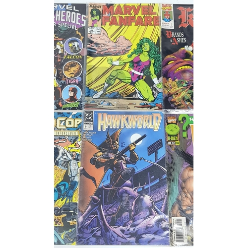 20 - Ten Marvel Mixed Comics - Most Being in Very Fine to Very Fine Plus Grade. All individually wrapped ... 