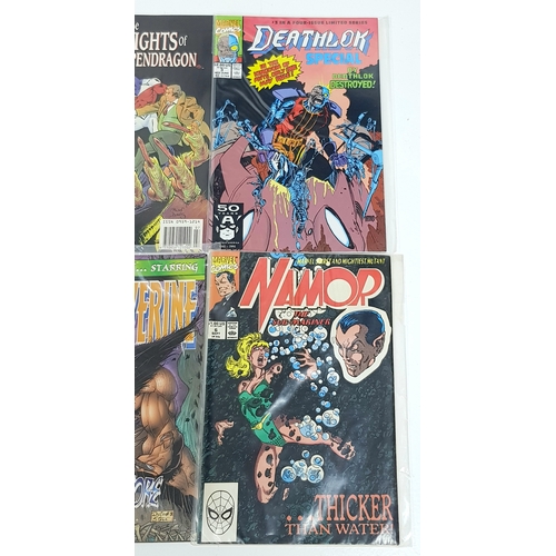 20 - Ten Marvel Mixed Comics - Most Being in Very Fine to Very Fine Plus Grade. All individually wrapped ... 