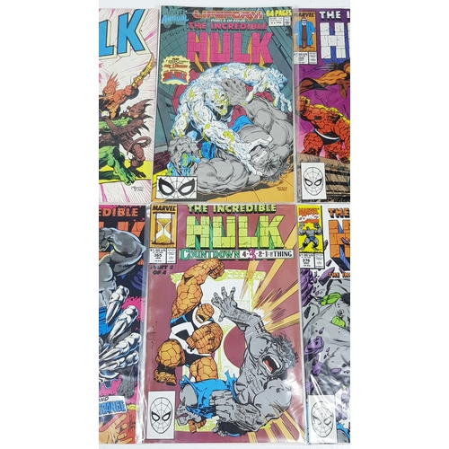 22 - Ten Marvel Incredible Hulk Comics - Most Being in Very Fine to Very Fine Plus Grade. All individuall... 