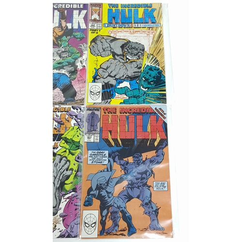 22 - Ten Marvel Incredible Hulk Comics - Most Being in Very Fine to Very Fine Plus Grade. All individuall... 