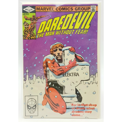 51 - Three High Grade, Very Collectible Marvel Daredevil Comics. All plastic wrapped and cardboard backed... 