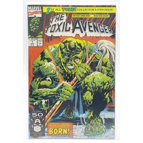 69 - Two Marvel 1st Issue Comics - The Toxic Avenger and Sleepwalker. High grade and very collectible. Pl... 